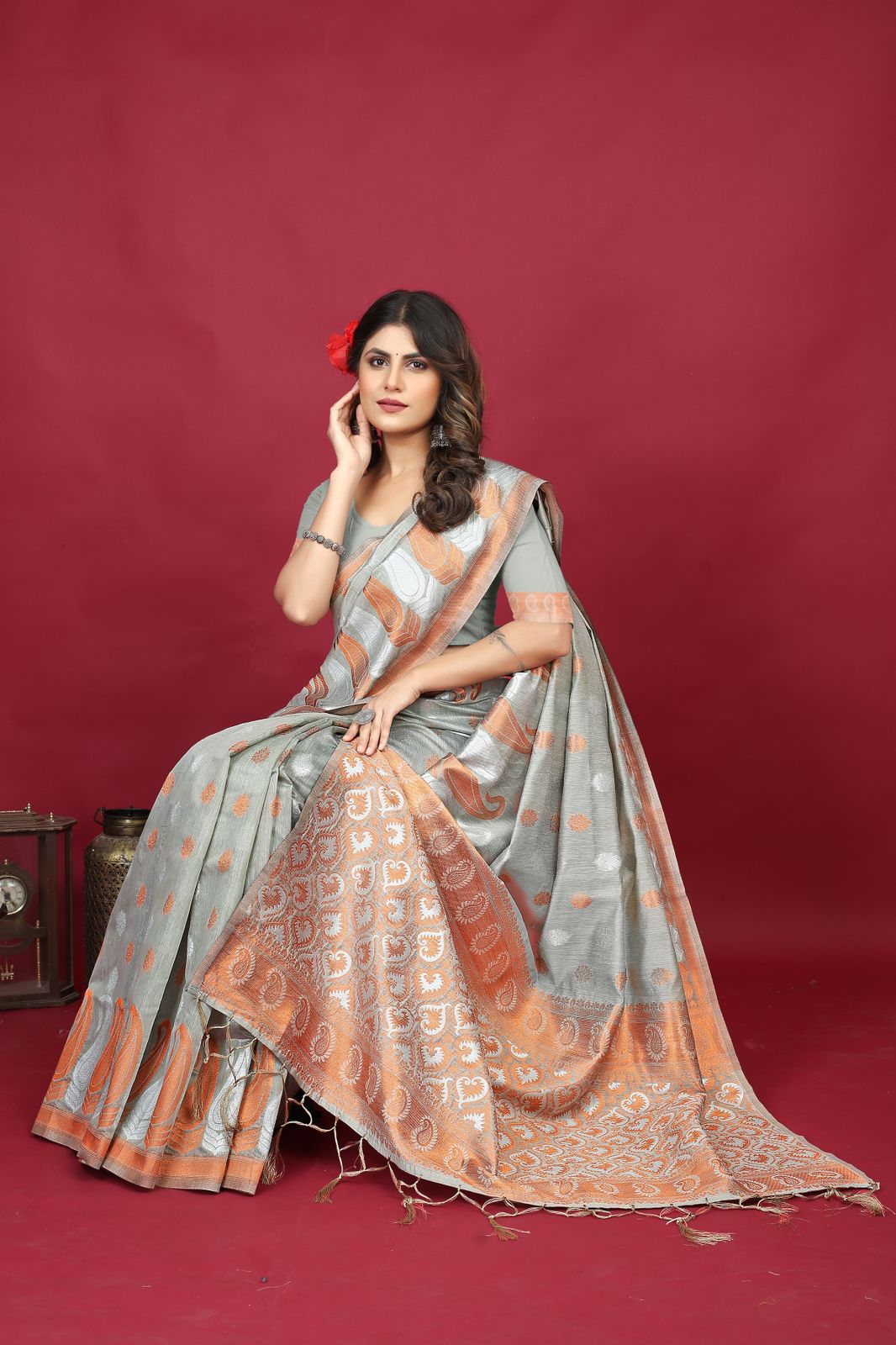 Albella silk Designer Sarees Catalog